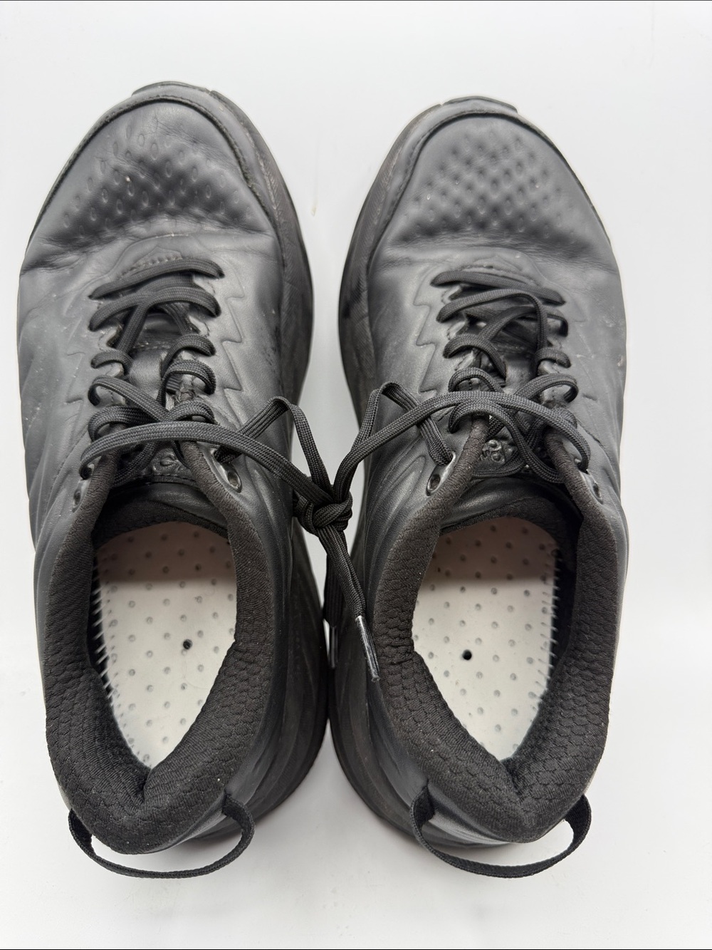 Hoka Bondi SR #002 work shoe All-Black Men's 9.5 Athletic Walking Shoes S14 - Picture 4 of 6